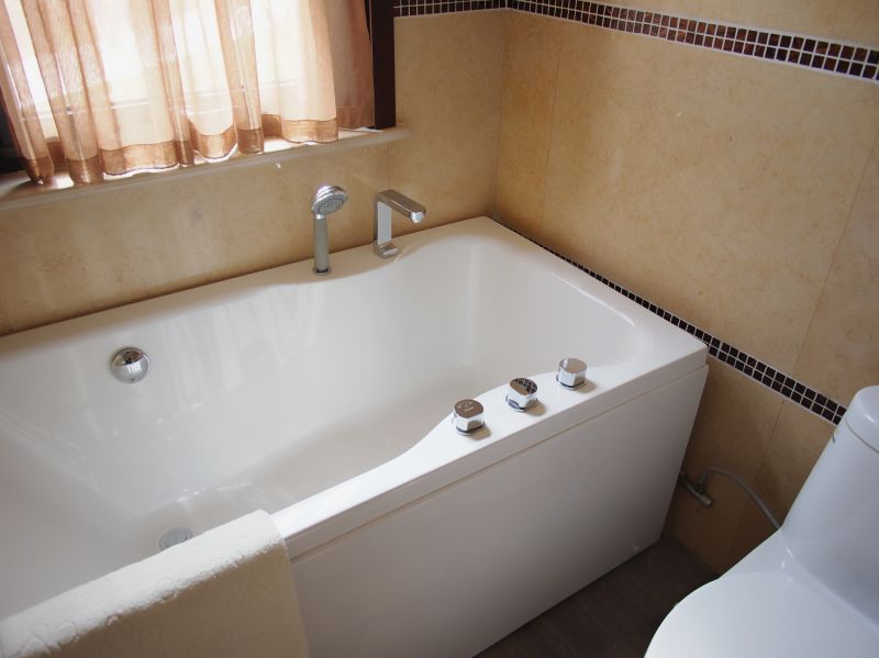 Bathroom Renovation with Refinished Tub